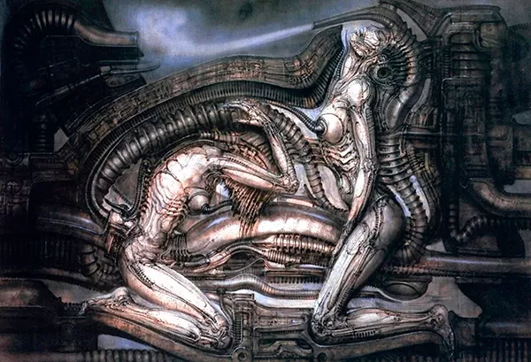 hrgiger alien ilustracao