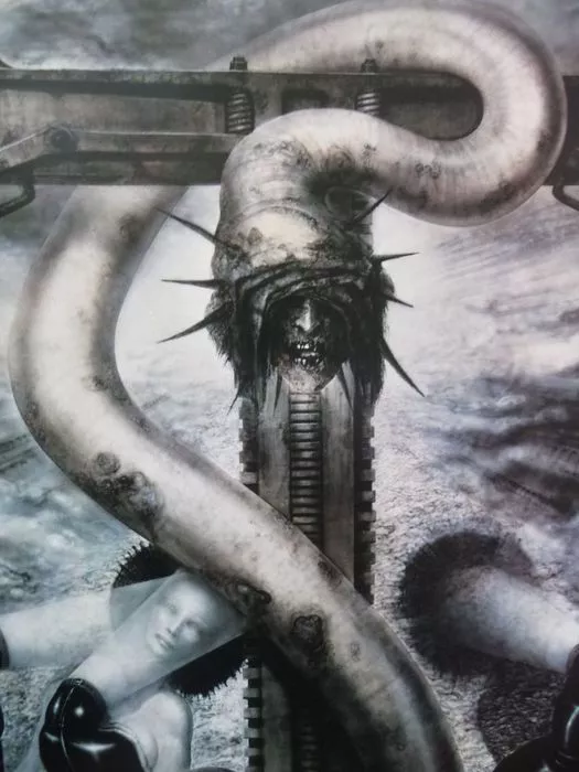 hrgiger alien ilustracao