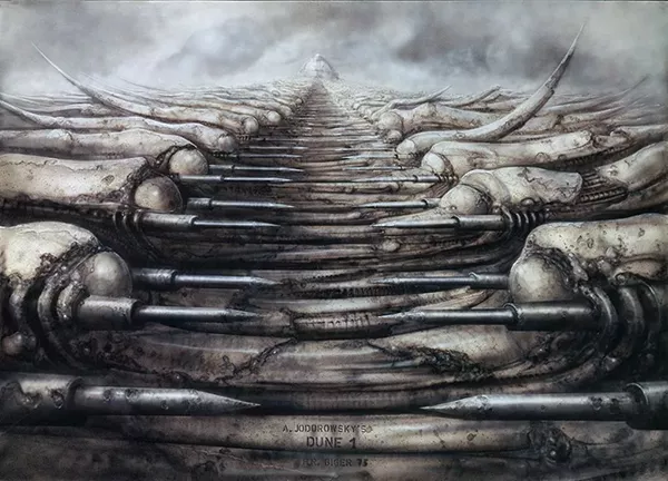 hrgiger alien ilustracao