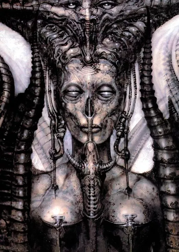 hrgiger alien ilustracao