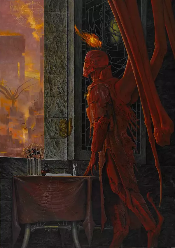 inferno surrealismo arte fantasia wayne barlowe 0