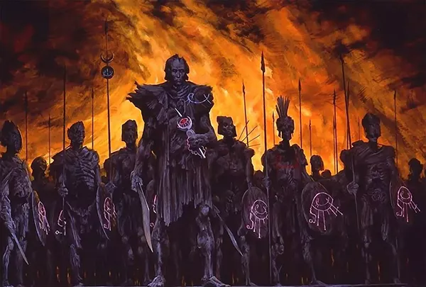 inferno 0 surrealismo arte fantasia wayne barlowe 0