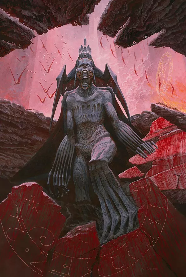 inferno surrealismo arte fantasia wayne barlowe 0