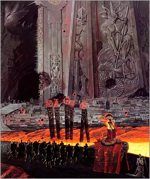 inferno 0 surrealismo arte fantasia wayne barlowe 0