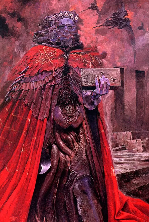 inferno 0 surrealismo arte fantasia wayne barlowe 0