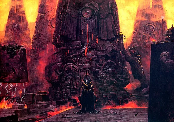 inferno surrealismo arte fantasia wayne barlowe 0