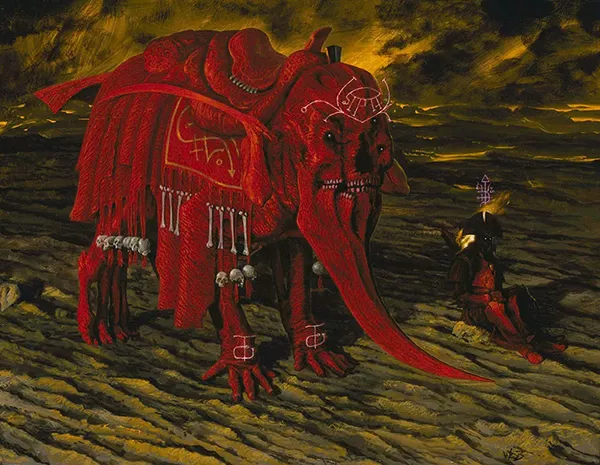 inferno surrealismo arte fantasia wayne barlowe 0