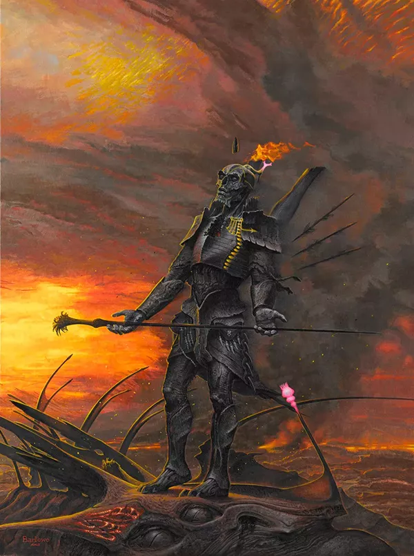 wayne barlowe inferno surrealismo arte fantasia