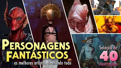  Artigo Personagens Fantásticos